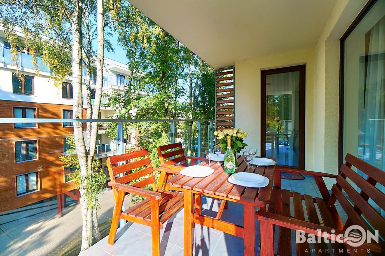 Apartamenty Balticon Polanki - Sauna, Fitness Inclusive - Basen Latem, Pool Im Sommer Колобжег Экстерьер фото