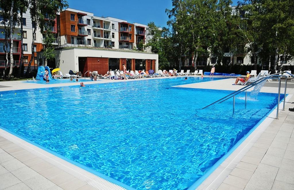 Apartamenty Balticon Polanki - Sauna, Fitness Inclusive - Basen Latem, Pool Im Sommer Колобжег Экстерьер фото